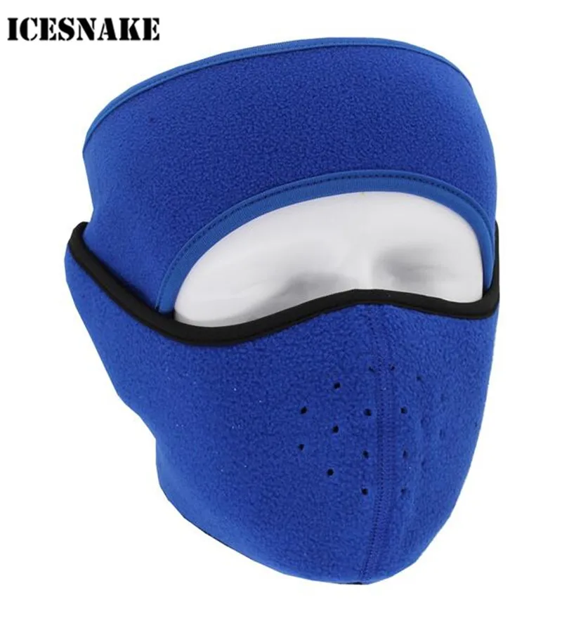 

ICESNAKE Motorcycle Face Mask Keep Warm Motorcycle Ski Mask Winter Protect Neck Half Face Mask Breathing Cold Mask