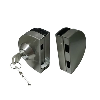 

Special offer shipping luxury glass frameless glass door lock door lock door lock central glass 666C