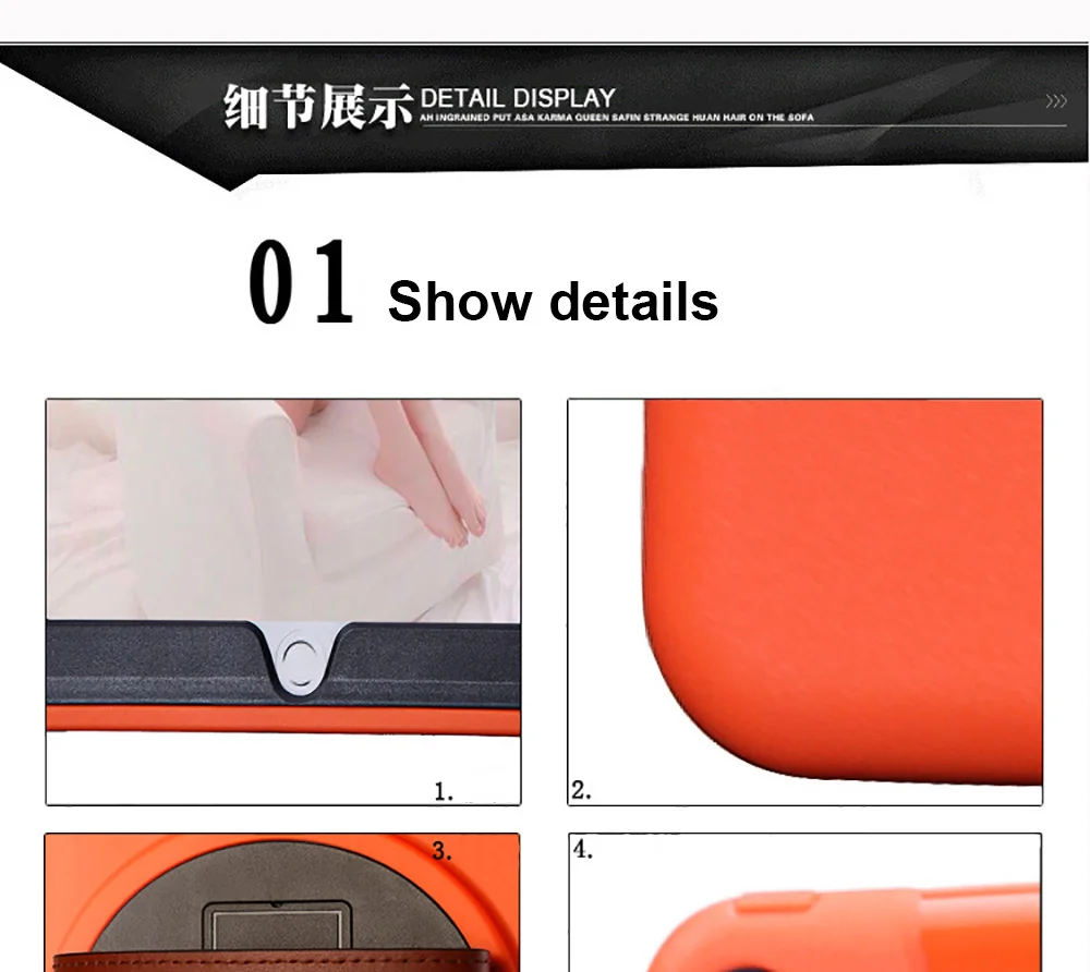 01-JONSNOW Case for iPad 9.7 inch 2017 2018 Kids Safe Shockproof PC Stand Hand Holder Function Protective Cover model A1822 A1823