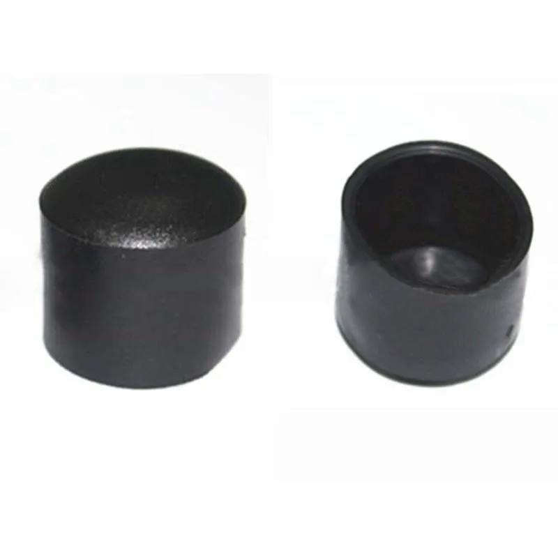 

4pcs/set 28mm Chair Leg Caps PVC Plastic Feet Protector Pads Furniture Table Covers Round Bottom Black