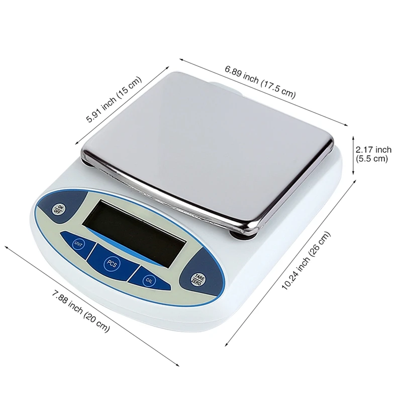 5000g/0,01g аналитическые весы электронные кухонные весы точные весы Баланс научной лаборатории Точность ювелирные изделия Кухня почтовый