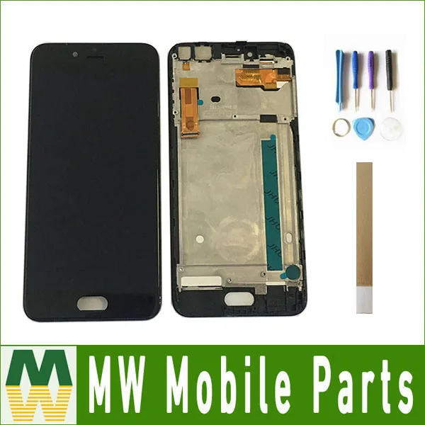 

With/Without Frame For BQ BQ-5203 Version BQ5203 BQS-5203 BQS5203 LCD Display +Touch Screen Sensor Assembly With tape & Tools