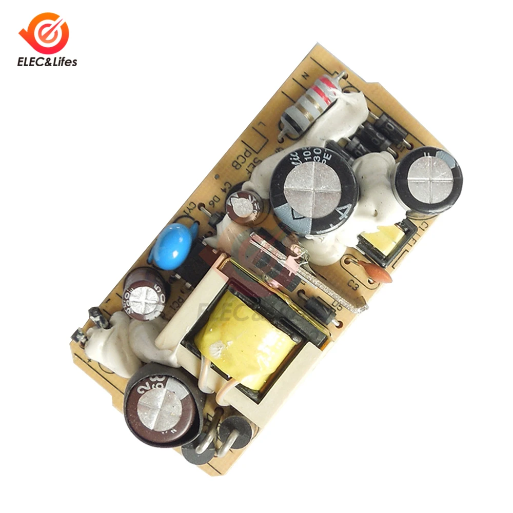 

AC-DC Transformer 12V 1A Switching Power Supply Module 100-240V 50/60Hz Electronic DIY PCB Bare Board Voltage Regulator module