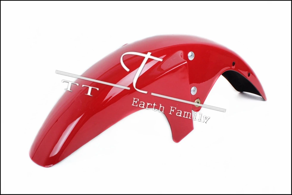 1pc Bright Red Motorcycle Fairing Parts for Yamaha YBR125 JYM125 Front