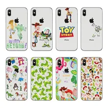 Капа из силикона macio Para iphone 5 6 S plus 7 8 X XR XSmax TPU caso de telefone Вуди из «Истории игрушек» Лайтер Базз год Padrao Fundas