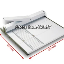 Y350 14 дюймов все металлические биговки забивая машина бумаги Scorer Creaser