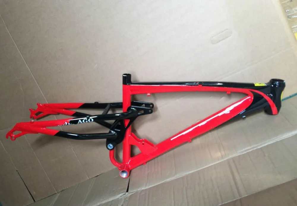 Sale Aluminum alloy  DH  Snow/beach bike  frame, Downhill  26*17inch MTB frame ,for 26*4.0 tires, Fat bike soft-tail  frame 4