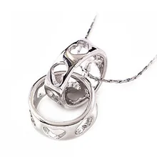 Серебряный Подвески гарантировали реальные 925 sterling Серебряные ювелирные изделия Подвески 10 шт./лот yh2050