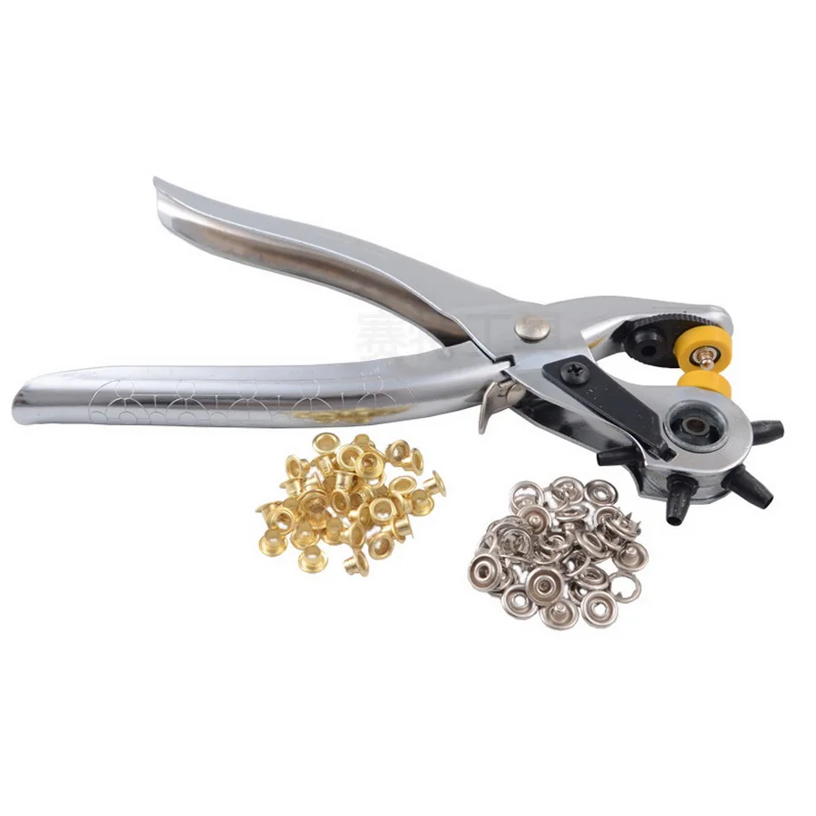 by dhl 20set Multi function Portable Puncher Heavy Duty Leather Hole