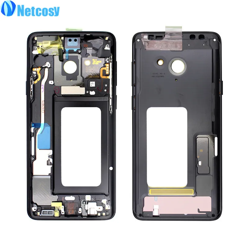 

Netcosy S9Plus G965 Middle Mid Plate Frame Bezel Housing Cover Repair For Samsung Galaxy S9 Plus G965 Middle Frame with Side Key