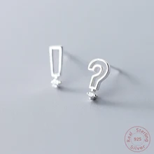 Модные женские серьги-гвоздики из стерлингового серебра S925 пробы с кристаллами, простые серьги дружбы для девочек, подарок, ювелирные изделия