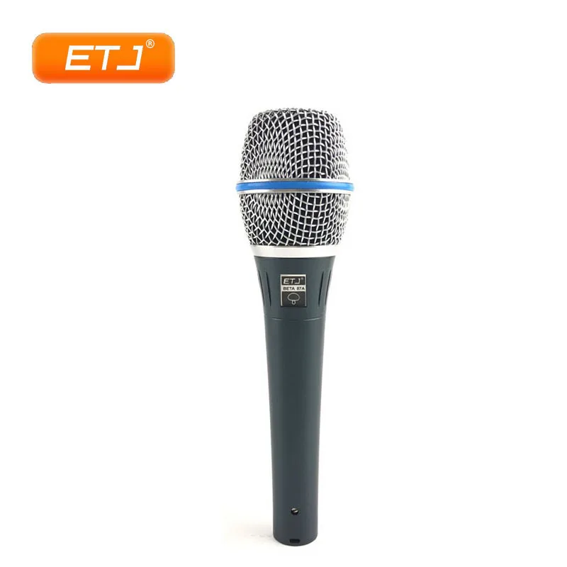 ETJ микрофон 10 шт. BETA87 Караоке проводной динамические микрофоны ktv BETA87A|Микрофоны| |