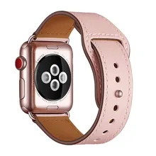 Сменный ремешок из натуральной кожи для Apple Watch серии 4 3 2 1 38 мм 40 мм, VIOTOO мягкий кожаный ремешок для iwatch