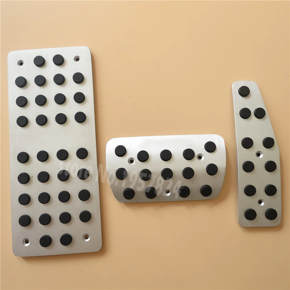 

DEE Car Accessory For Opel ANTARA Fuel Brake Foot Rest Automatic pedals Plate Non slip Accelerator brake AT pedal Pads Styling