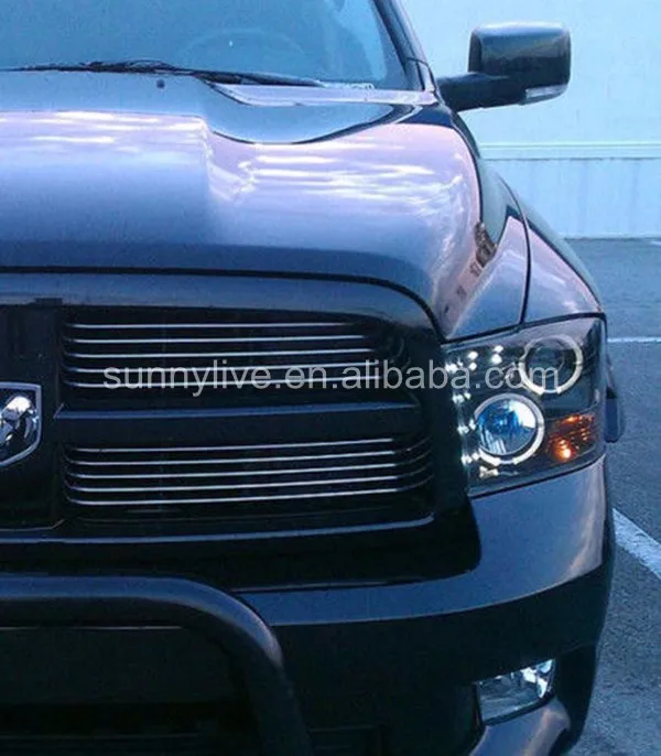 Для Dodge ram PICK UP 1500 2500 3500 светодиодный фонарь ангельские глазки 2009-2012 год SN