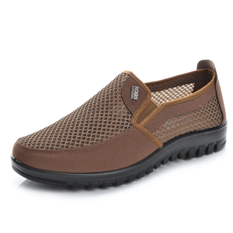 

Cresfimix zapatos hombre male fashion mesh breathable brown summer shoes men comfortable grey outside shoes man's shoes a2021