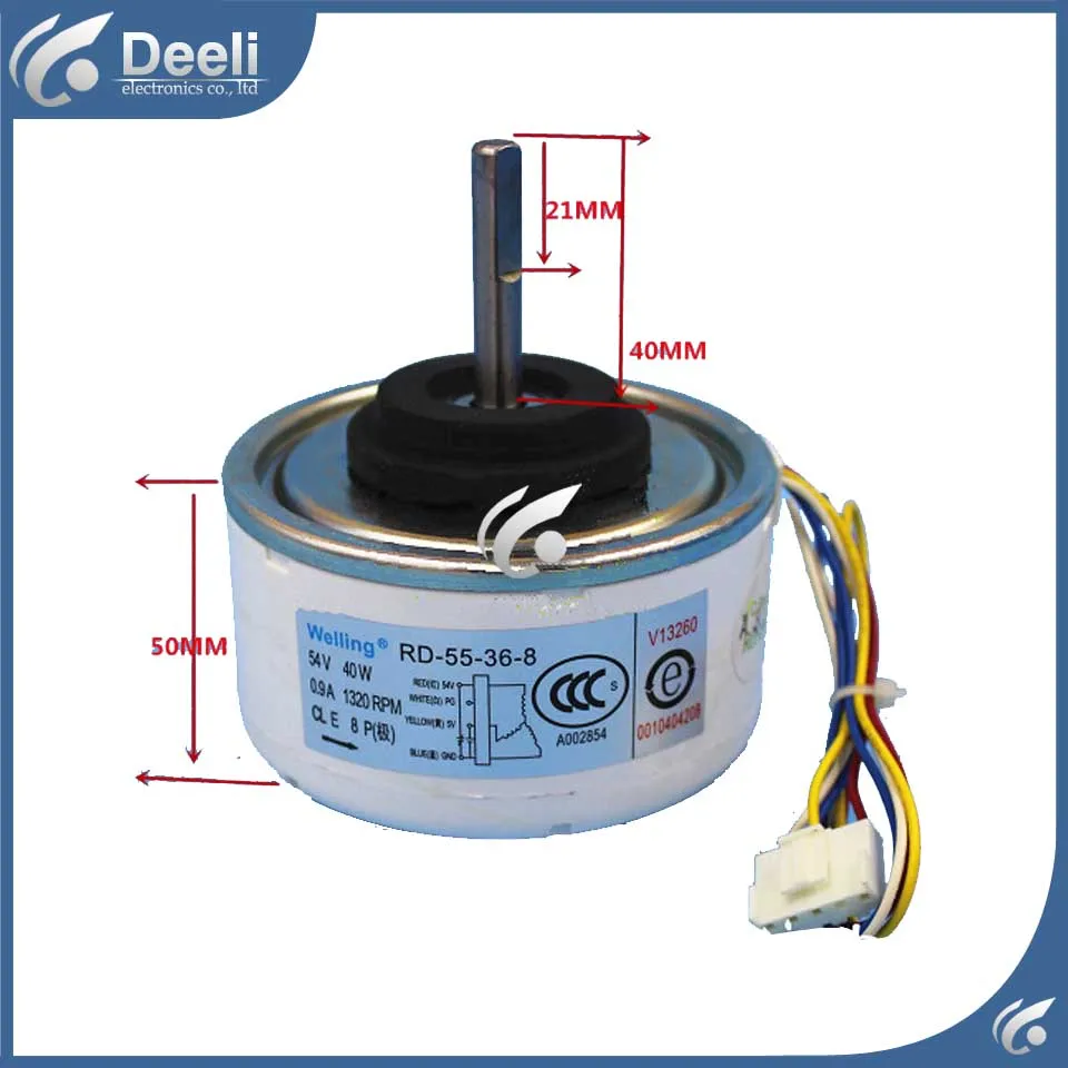 new good working for Air conditioner Fan motor machine motor 40W RD-55-36-8 0010404208 DC motor good working new good working for Air conditioner Fan motor machine motor 40W RD-55-36-8 0010404208 DC motor good working