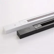 Современный черный белый 2 направляющая провода прямой L T X Крест соединитель jointer для 2 провода светодиод для трекового светильника прожектора рельсы