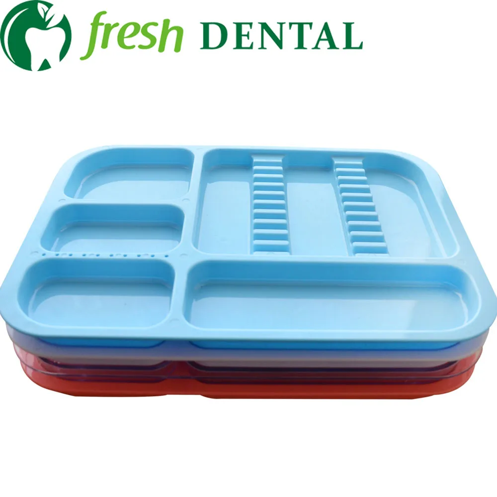 3x Dental tray pasteurized separate tray instrument plate autoclavable