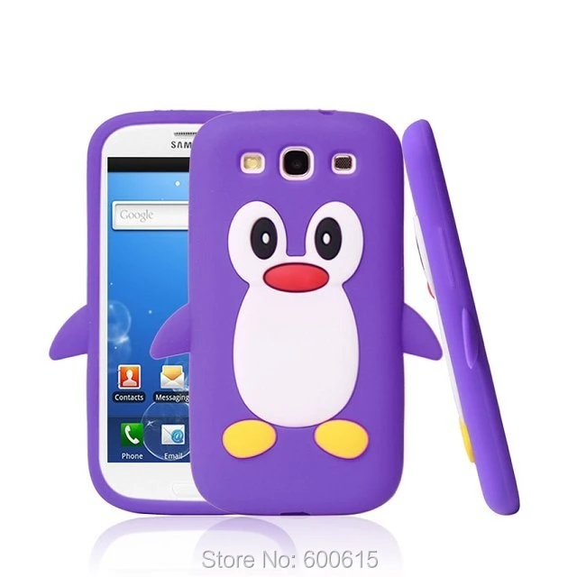 Samsung galaxy s3 i9300 penguin silicone case (19)