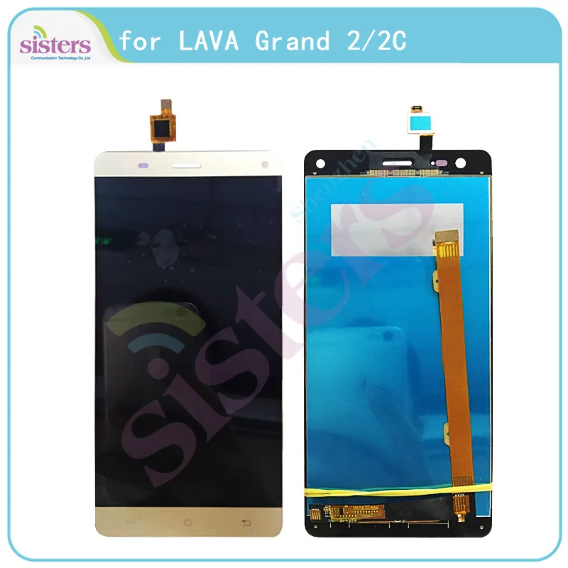 ЖК дисплей для LAVA Grand 2 2C экран сенсорный дигитайзер запчасти ремонта телефона