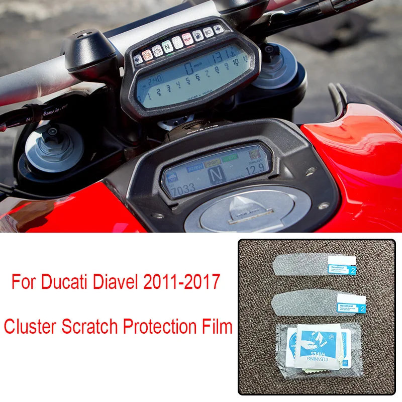 

for Ducati Diavel Film Speedometer Instrument Dashboard Cover Cluster Navigator Scratch Protection Film Screen Protector