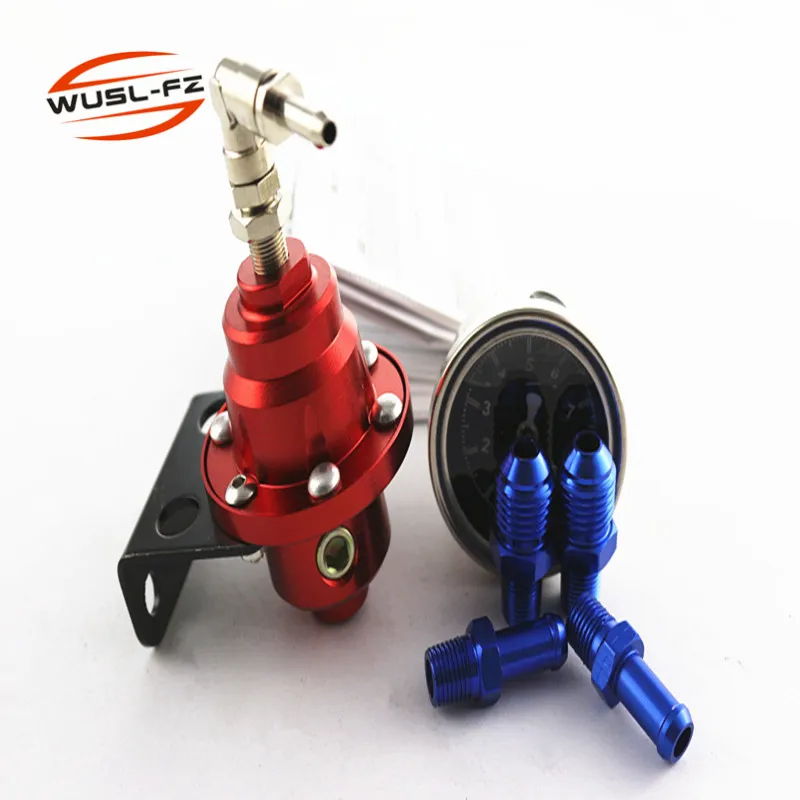 

Universal Adjustable Tomei style Fuel Pressure Regulator With original gauge and instructions