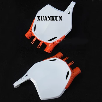 

XUANKUN Off-Road Motorcycle Modified Before The Number Plate Front Panel Two-Color Number Plate Racing Number Plate
