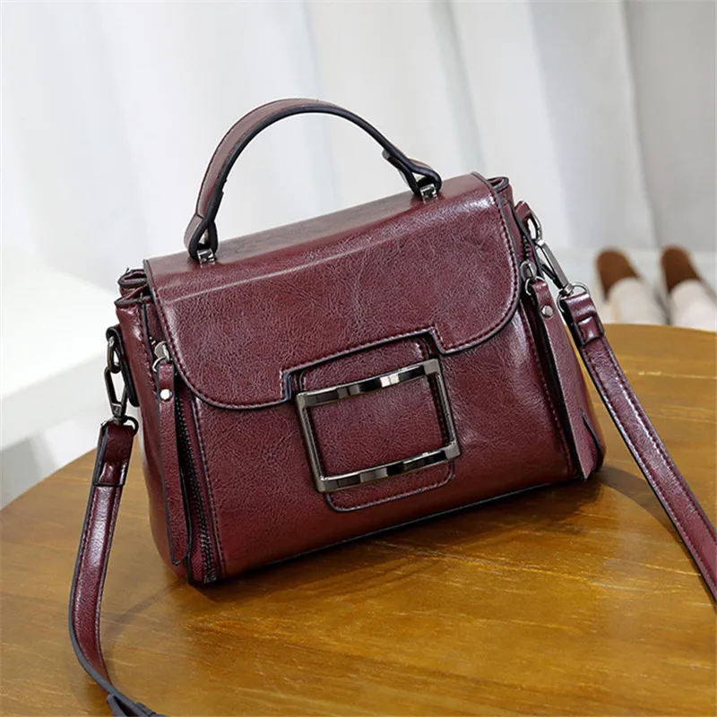 

TEAEGG 2019 Summer Fashion Women Bag Handbags PU Shoulder Bag Small Flap Crossbody Bags for Women Messenger Bags