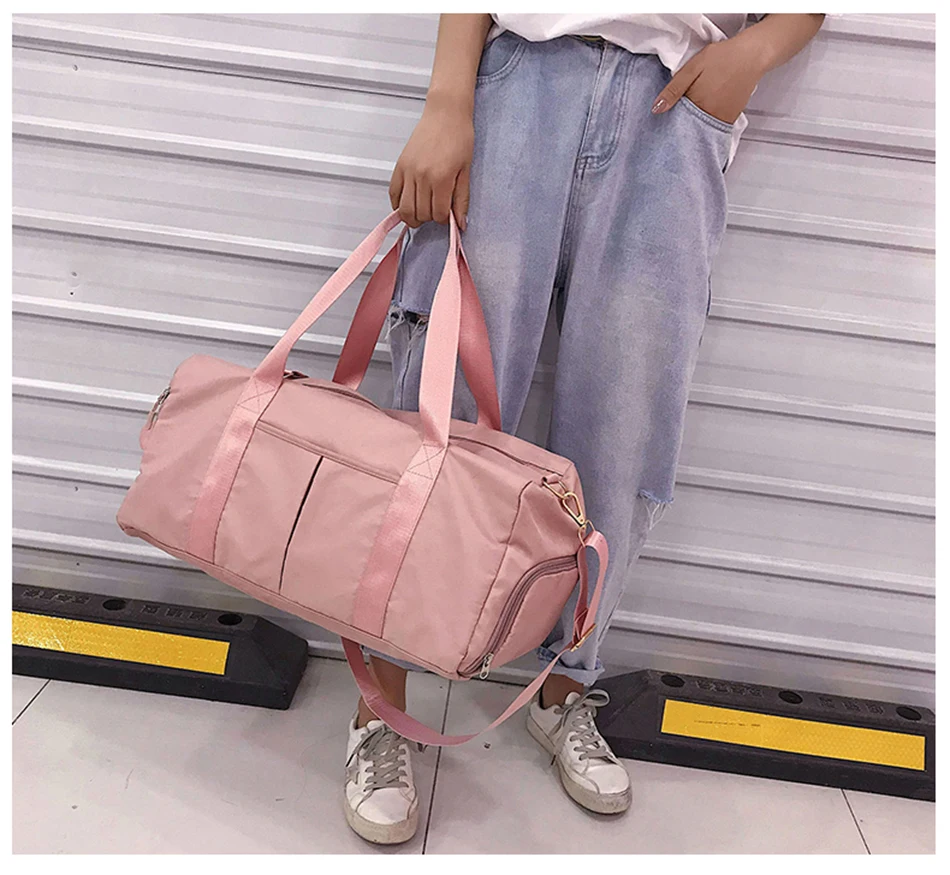 Hanerou многофункциональная большая емкость Мужская Дорожная сумка водонепроницаемый Оксфорд женские дорожные сумки ручной Багаж с мешком для обуви мода