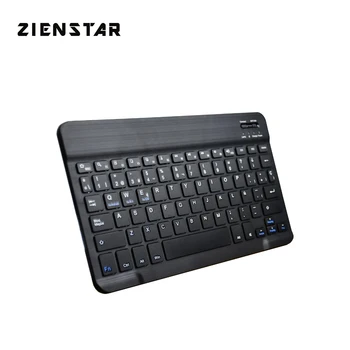 

Zienstar Ultra Slim 10" Spanish Wireless Bluetooth Keyboard for IPAD,MACBOOK,LAPTOP, Computer PC and Tablet,Rechargeable Battery