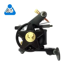 Ручная работа тату машина чугунная Татуировка звезда пистолет 10 обмоток рулонов шейдер лайнер татуировки Электропитание