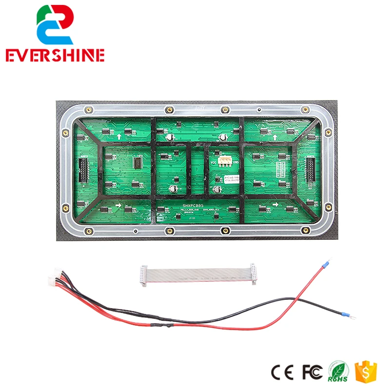 P10 outdoor Full color LED display module,320x160mm, 32*16 Pixels