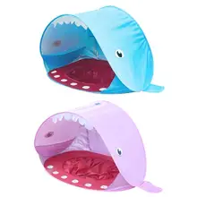 Детская Пляжная палатка, игрушки для детей, мультфильм, Shake shape, УФ-защита, палатка, Детская летняя палатка, всплывающий тент