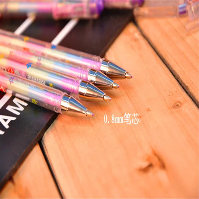 5 шт./лот шесть карандашей, которые изменят цвет ручки для школы и офиса
