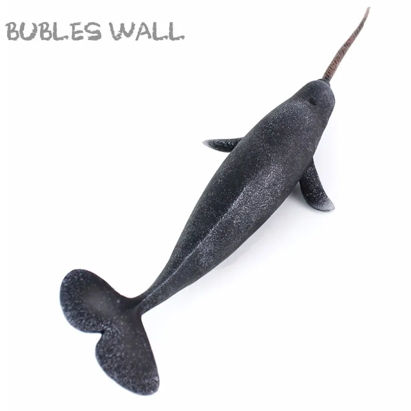 

Bubles Wall Sea Life Narwhal Simulation Animal Model Action&Toy Figures Unicorn Whale Educational toys Collection Kids Gifts