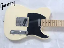 Electric guitar/Gwarem luck star tele yellow color guitar/black pickgard/guitar in china Electric guitar/Gwarem luck star tele yellow color guitar/black pickgard/guitar in china