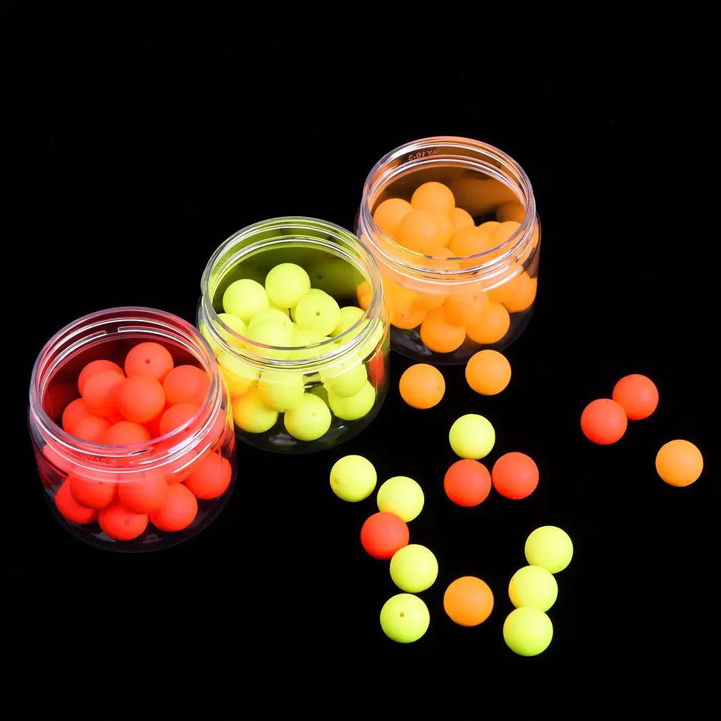 30pcs Fishing Float Balls Bottled EPS Foam Buoyancy Ball Float Gear