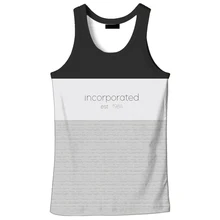 Горячая Распродажа Новая мода 3D Мужская лаконичная печать 9 размер повседневная майка на заказ Печать