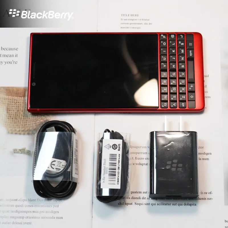 QC 3,0 зарядное устройство для телефона Blackberry KEY2 Быстрая Зарядка адаптер для Blackberry KEYone с Tpye-C USB кабель для передачи данных