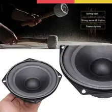 2PSC 5,25 ''аксессуары для динамиков DIY сильный бас-гудок 30 Вт сабвуфер звуковая коробка обновление двери автомобиля аудио стерео громкий динамик