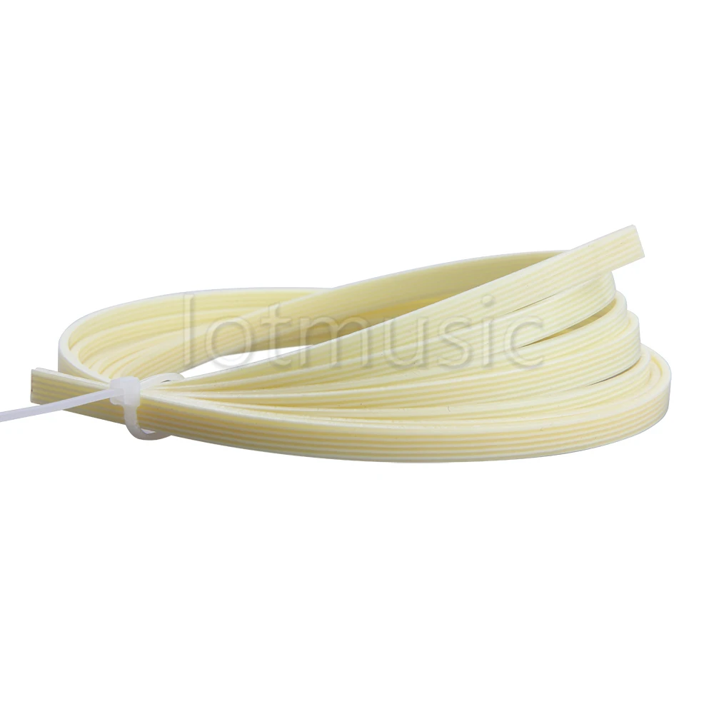 cream Guitar Binding Purfling 5 Feet 1650x5x1.5mm Celluloid Guitar
