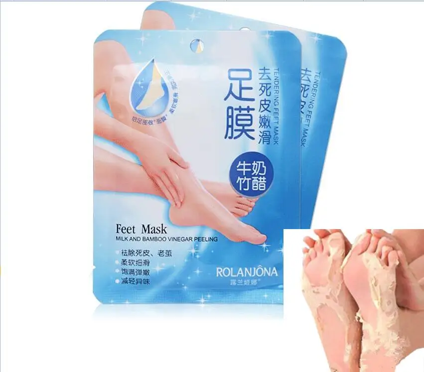 

5Pair/Lot Foot Mask Removes Calluses To Reveal Baby Feet Peeling Mask Heel Foot Care Socks For Pedicure Sosu Socks Foot Cream