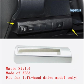 

Lapetus Head Lights Lamp Switch Button Decoration Frame Cover Trim ABS Fit For Toyota Corolla 2019 2020 Matte Carbon Fiber Look