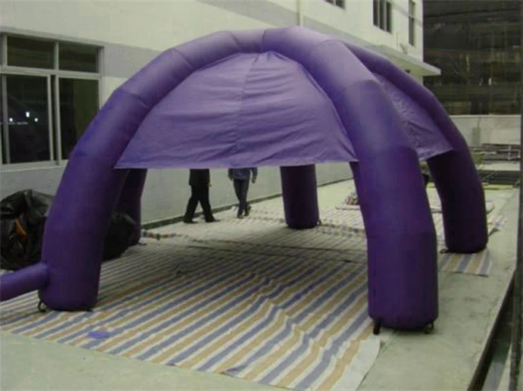 Attractive 5 legs New Style Purples Inflatable tent for Exhibition Event