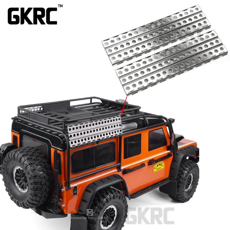 1/10 радиоуправляемая гусеничная машина Trx4 Defender Bronco Axial Scx10 90046 90047 спасательная доска для скалолазания, металлическая противоскользящая доска