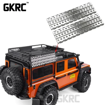 

1/10 Rc Crawler Car Trx4 Defender Bronco Axial Scx10 90046 90047 Escape Board Climbing Car Metal Skid Resistance Board