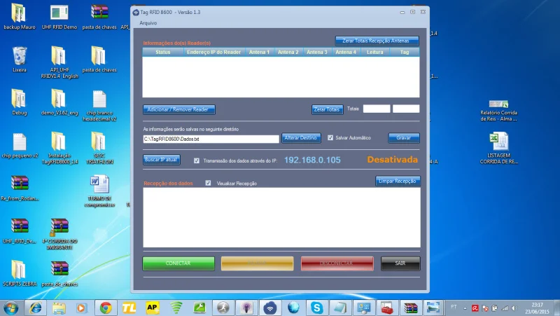 

timing system software in Portuguese RFID marathon system software