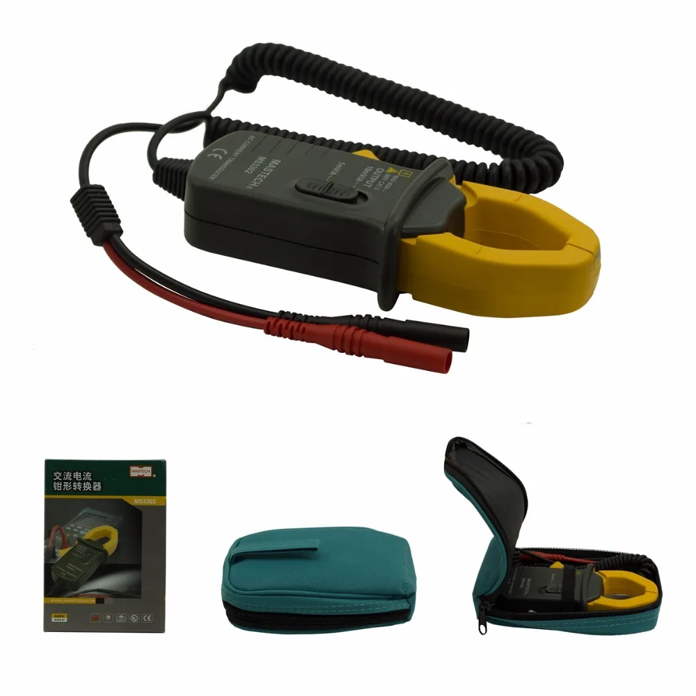

AC clamp Current Transducer MASTECH MS3302 0.1A-400A Clamp Meter Transducer True RMS TRMS Test