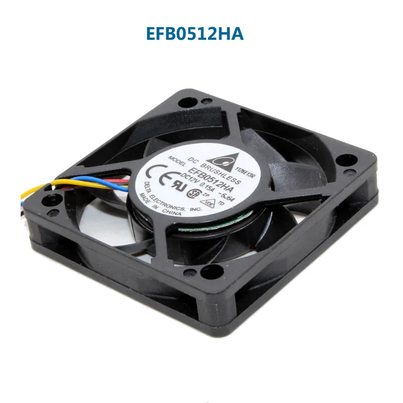 Delta 5010 50 мм 50x50x10 мм вентилятор EFB0512HA для Cooler Master два шариковых подшипника Вентилятор охлаждения DC12V 0.15A с 3pin 4pin ШИМ